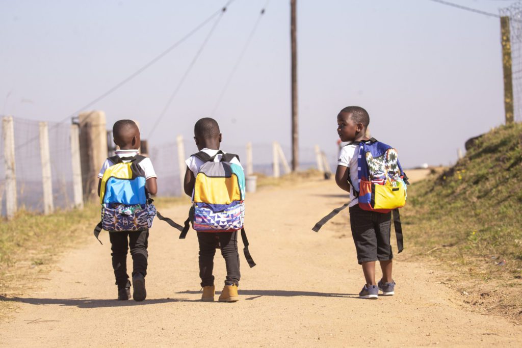 Uzwelo School Bags Program